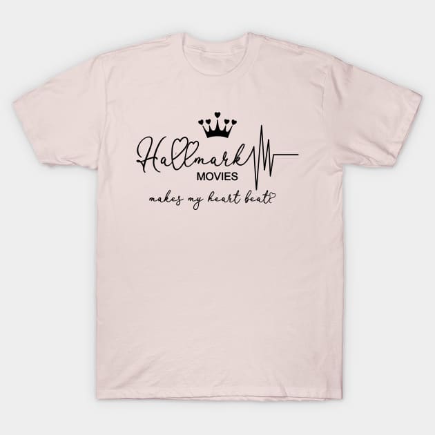 Hallmark Movies Heart Beat T-Shirt by Mobykat